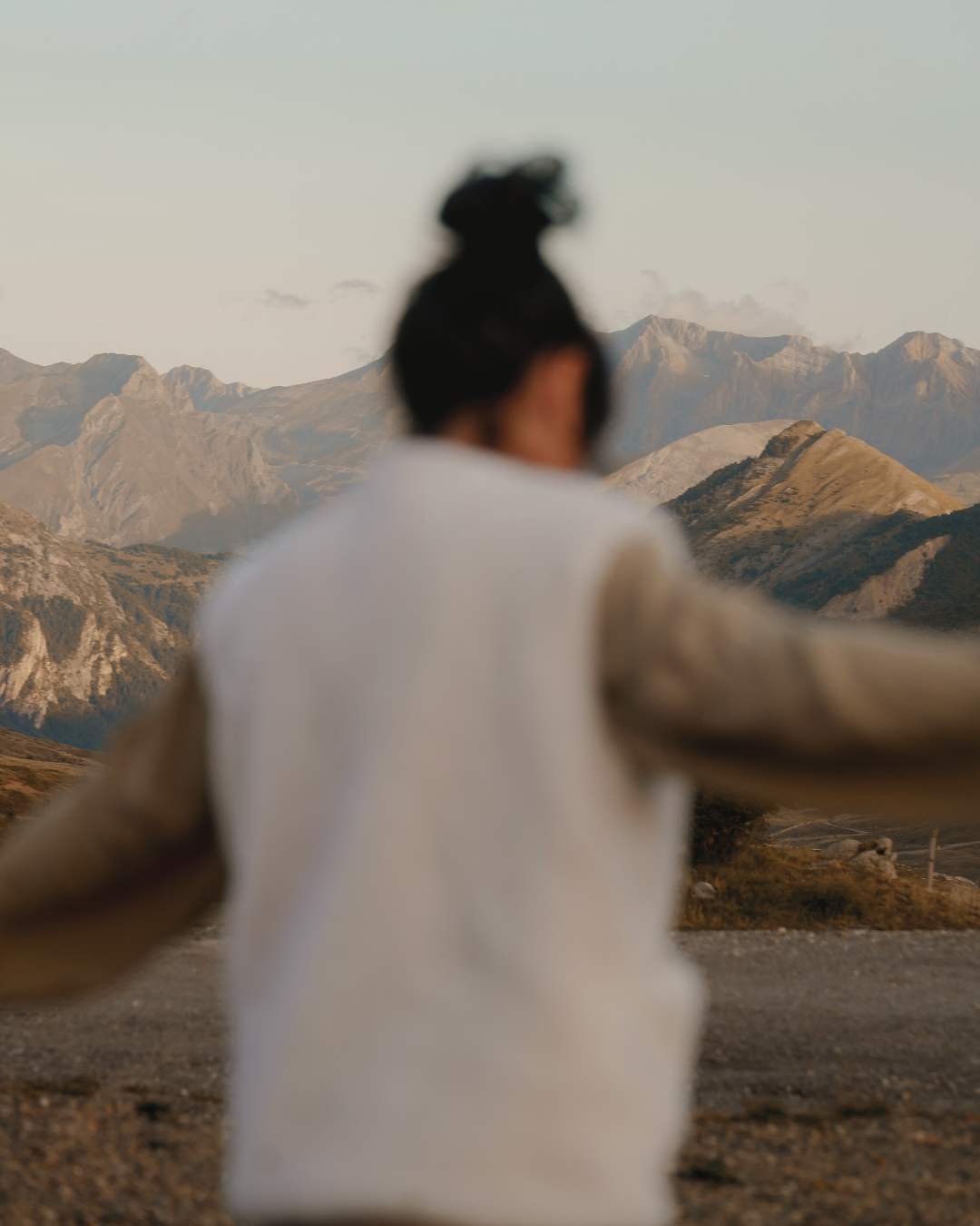 Gilet sans manches effet laine - Blanc thumbnail 3