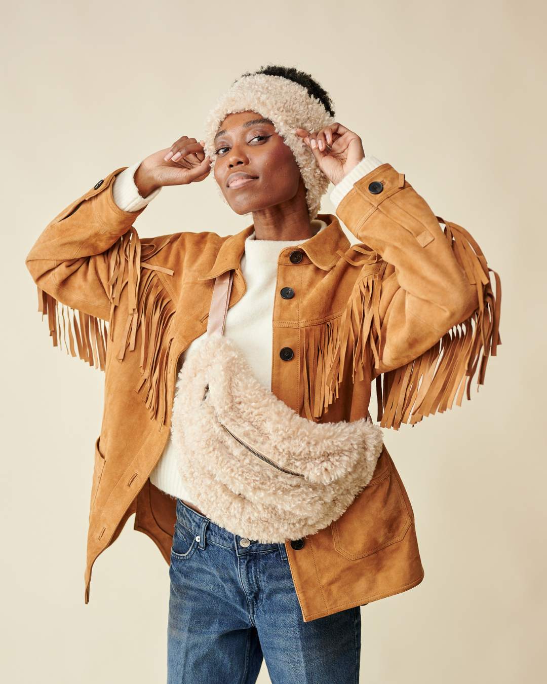 Banane Moumoute Teddy - Beige thumbnail 7