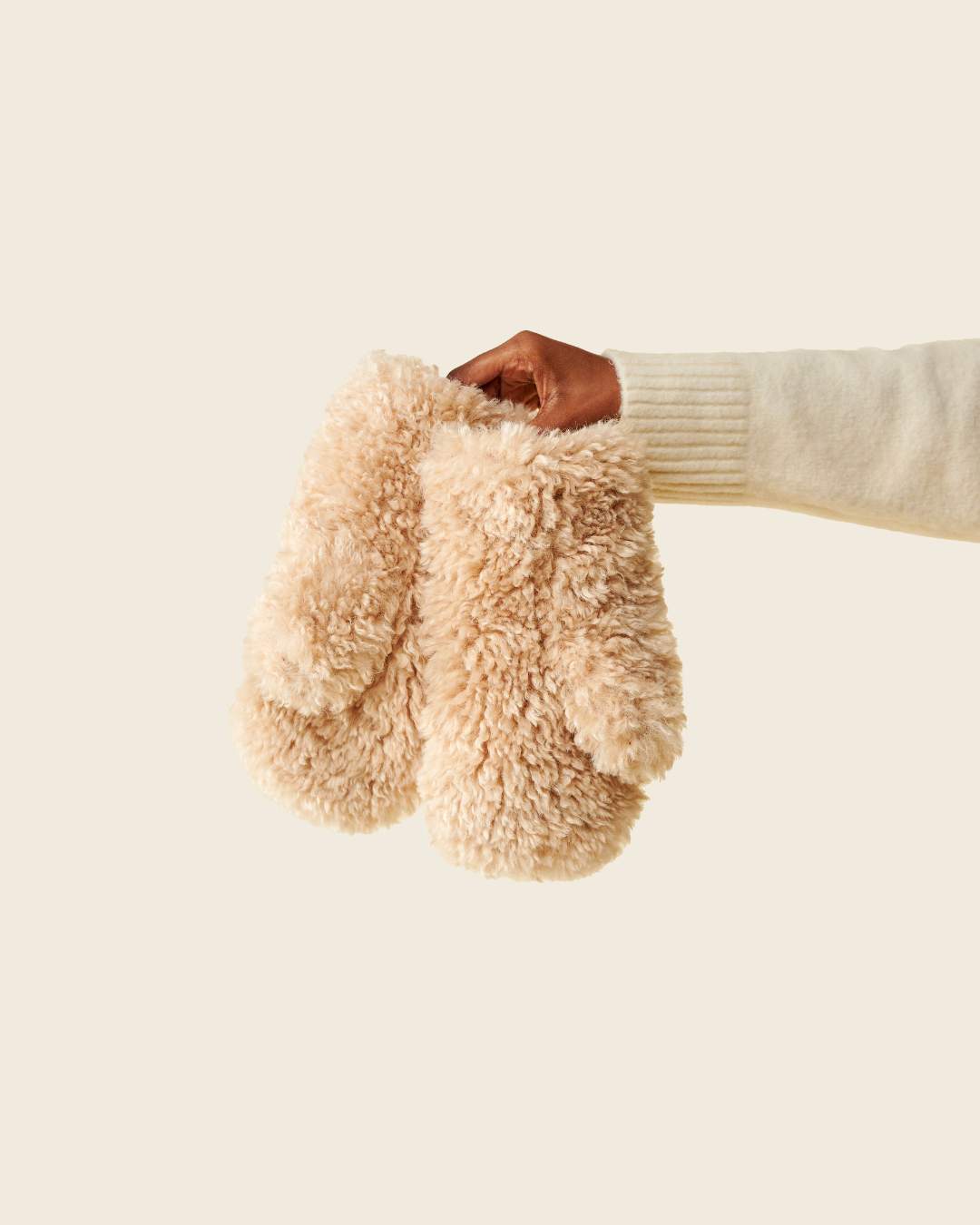 Moufles Teddy Bear beige thumbnail 2