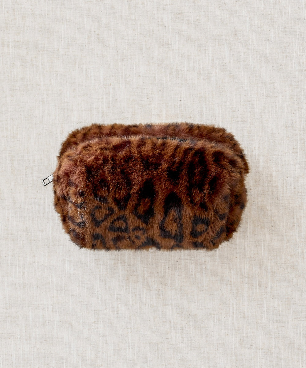 Trousse Fourrure Léopard Brown thumbnail 1