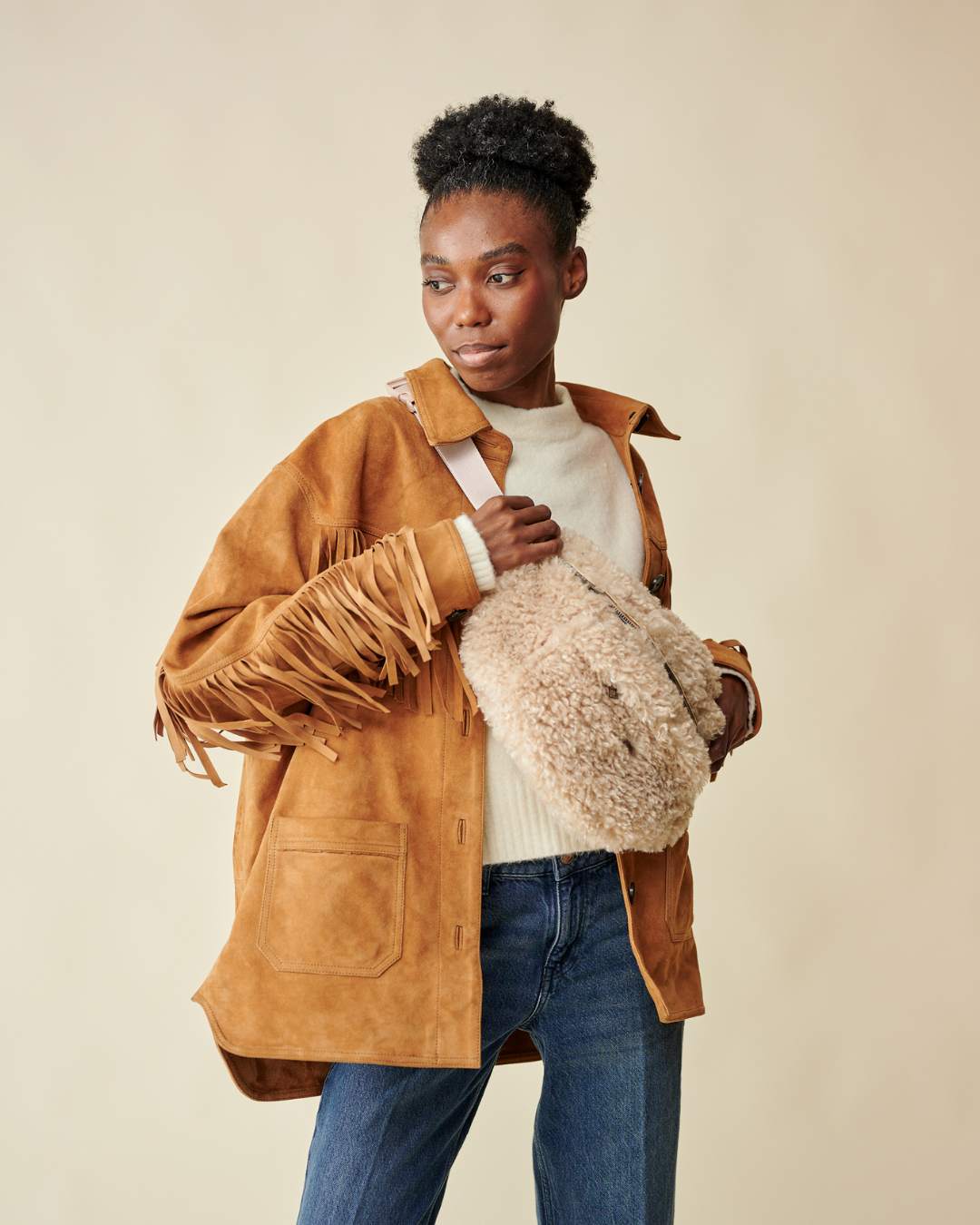 Banane Moumoute Teddy - Beige thumbnail 2