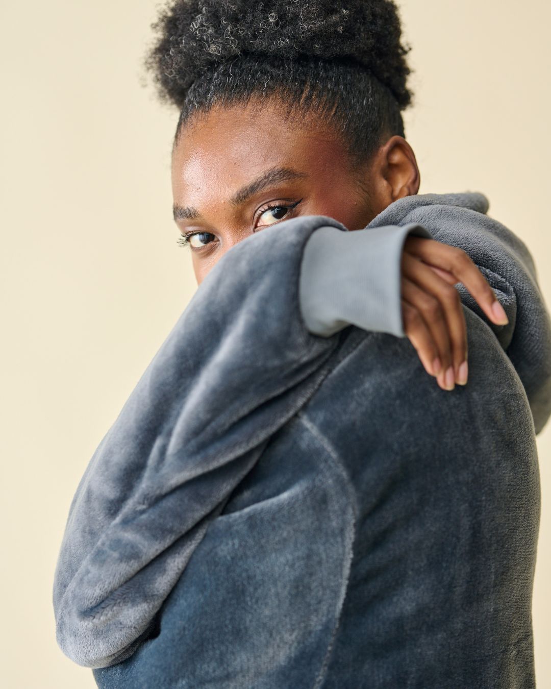 Pull Plaid - Chill Gris Foncé thumbnail 5