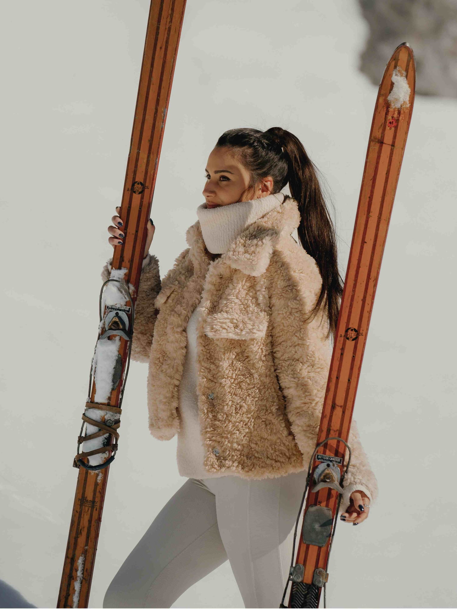 Veste courte Teddy Bear - moumoute thumbnail 2