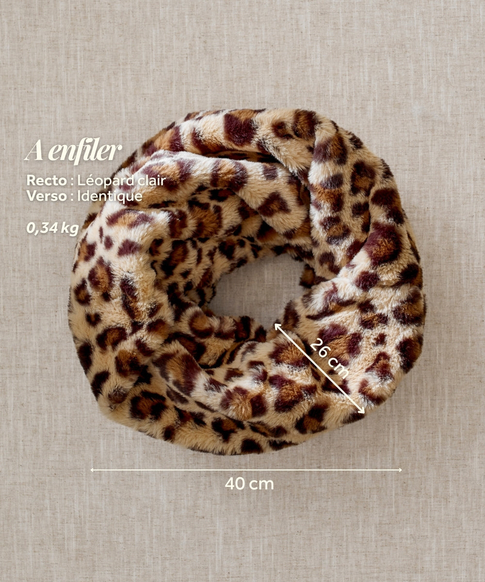 Tour de cou Fourrure - Léopard thumbnail 5