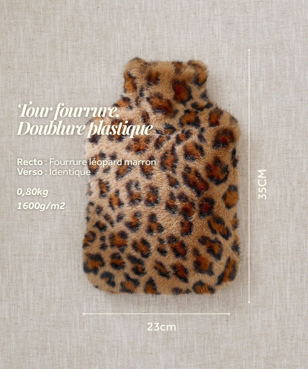 Bouillotte Fourrure - Léopard thumbnail 5