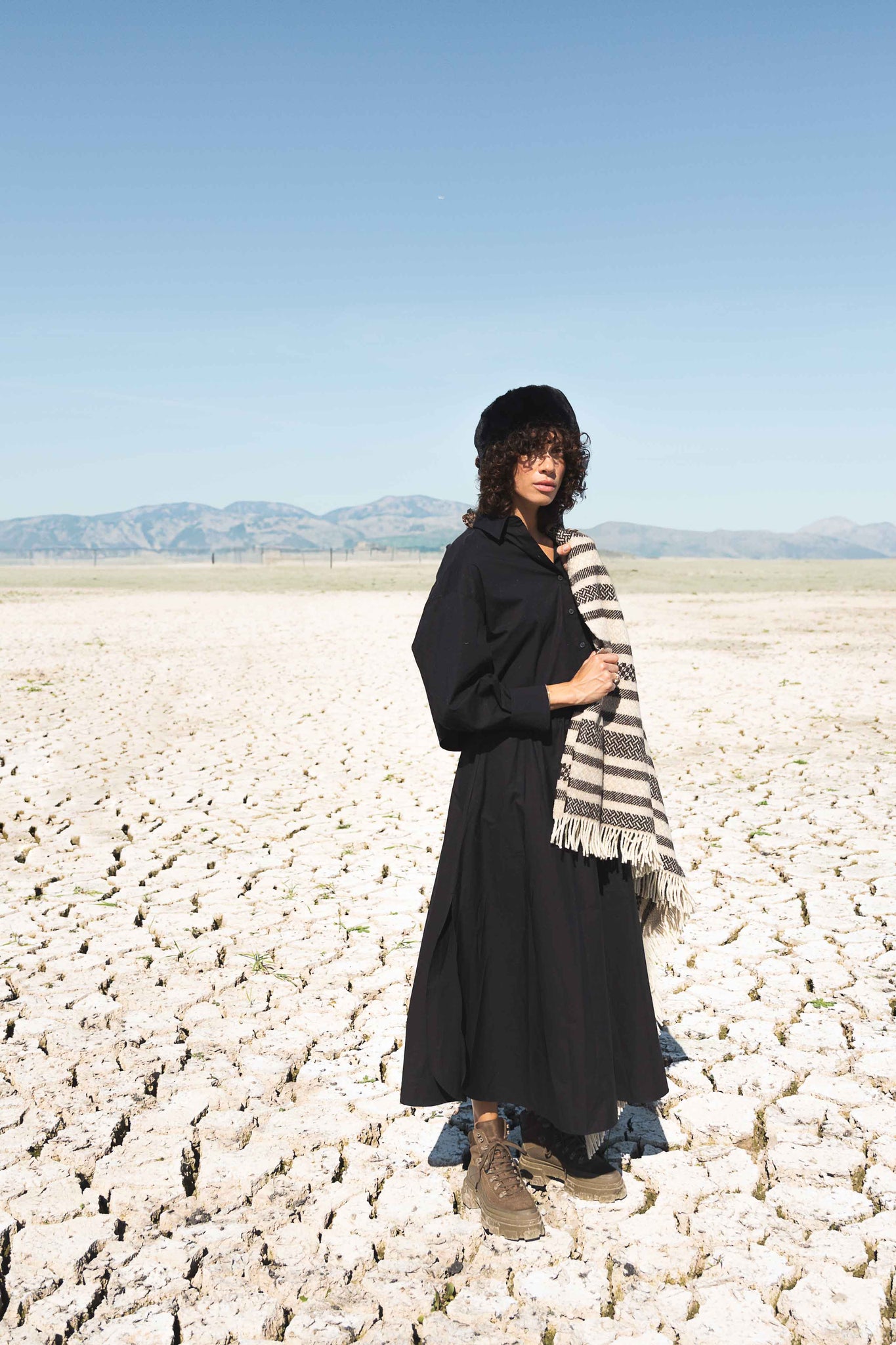 Plaid Laine Erik Noir de Velay thumbnail 2