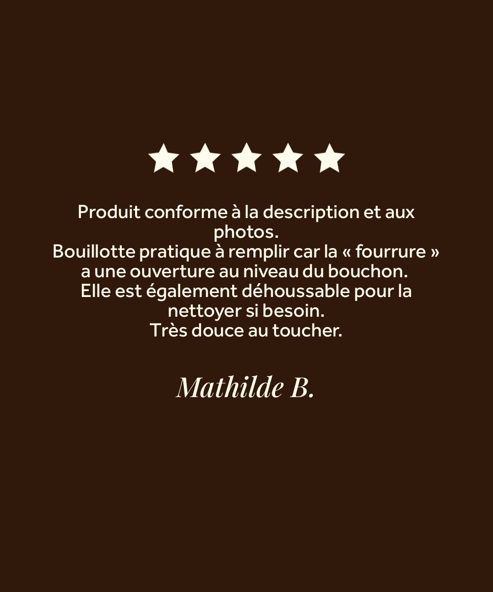 Bouillotte Fourrure - Galet thumbnail 4