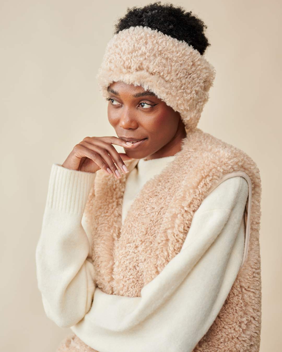 Bandeau Fourrure - Teddy bear thumbnail 5