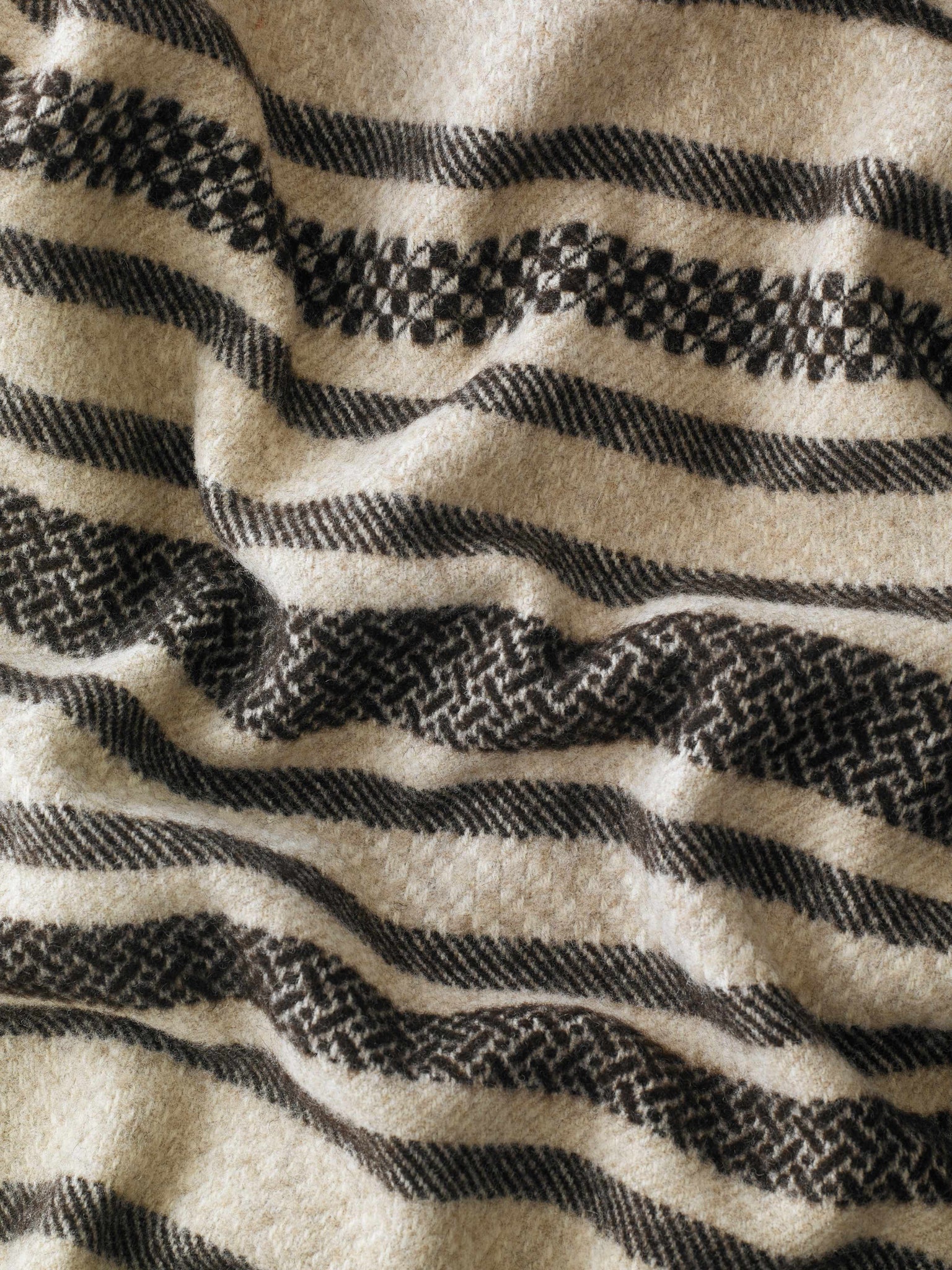 Plaid Laine Erik Noir de Velay thumbnail 3