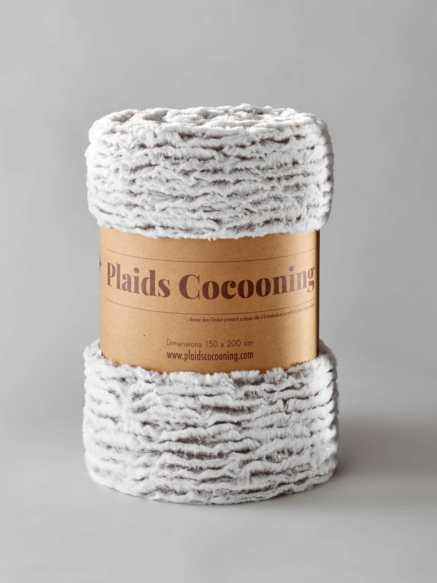 Plaid polaire - Nougatine thumbnail 5