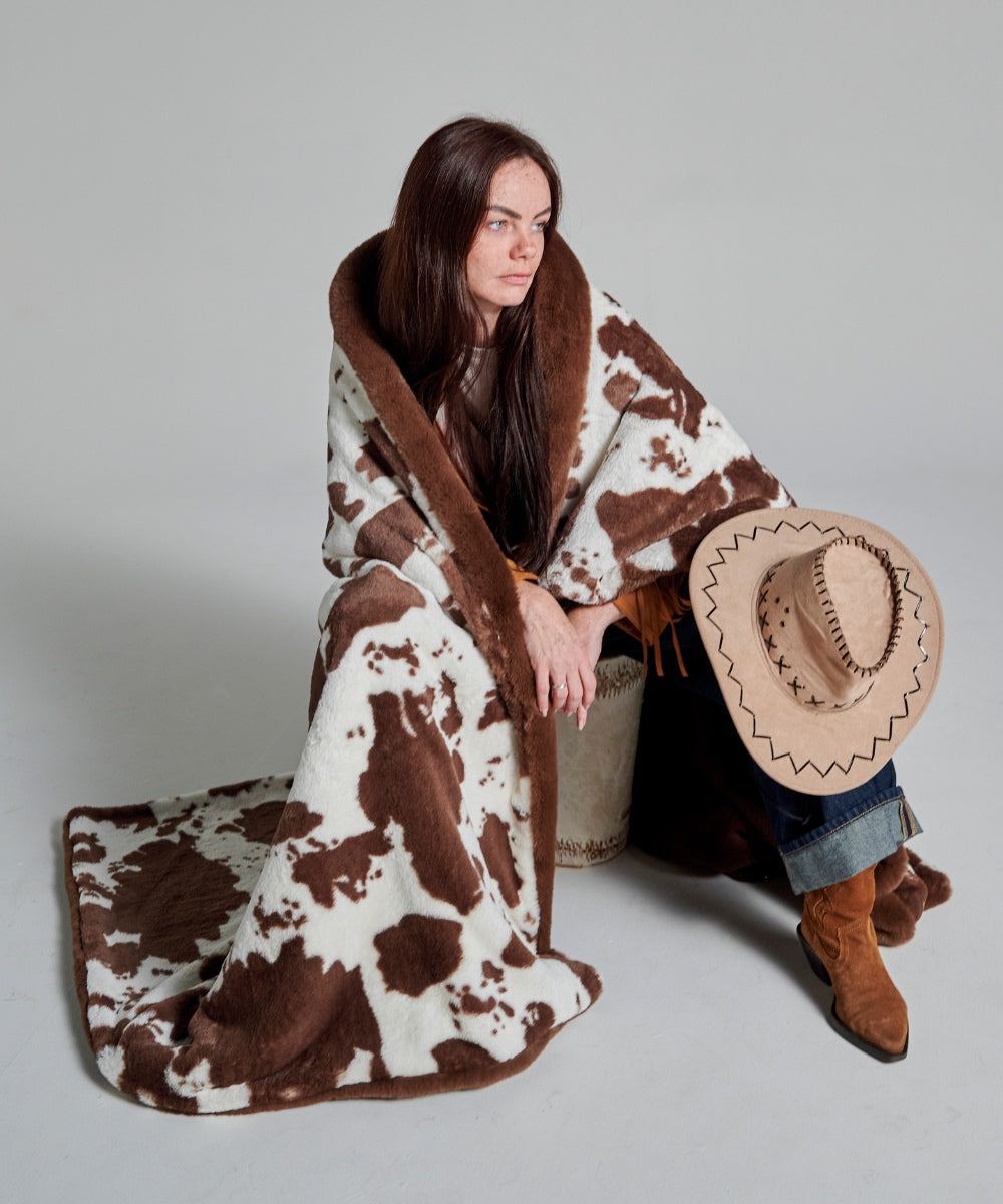 Plaid Fausse Fourrure - Far west thumbnail 3