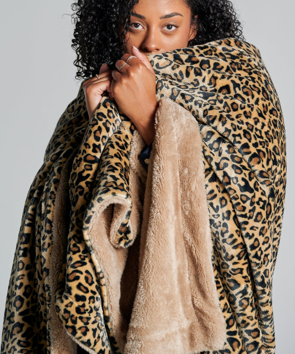 Plaid polaire - Wild Léopard thumbnail 3