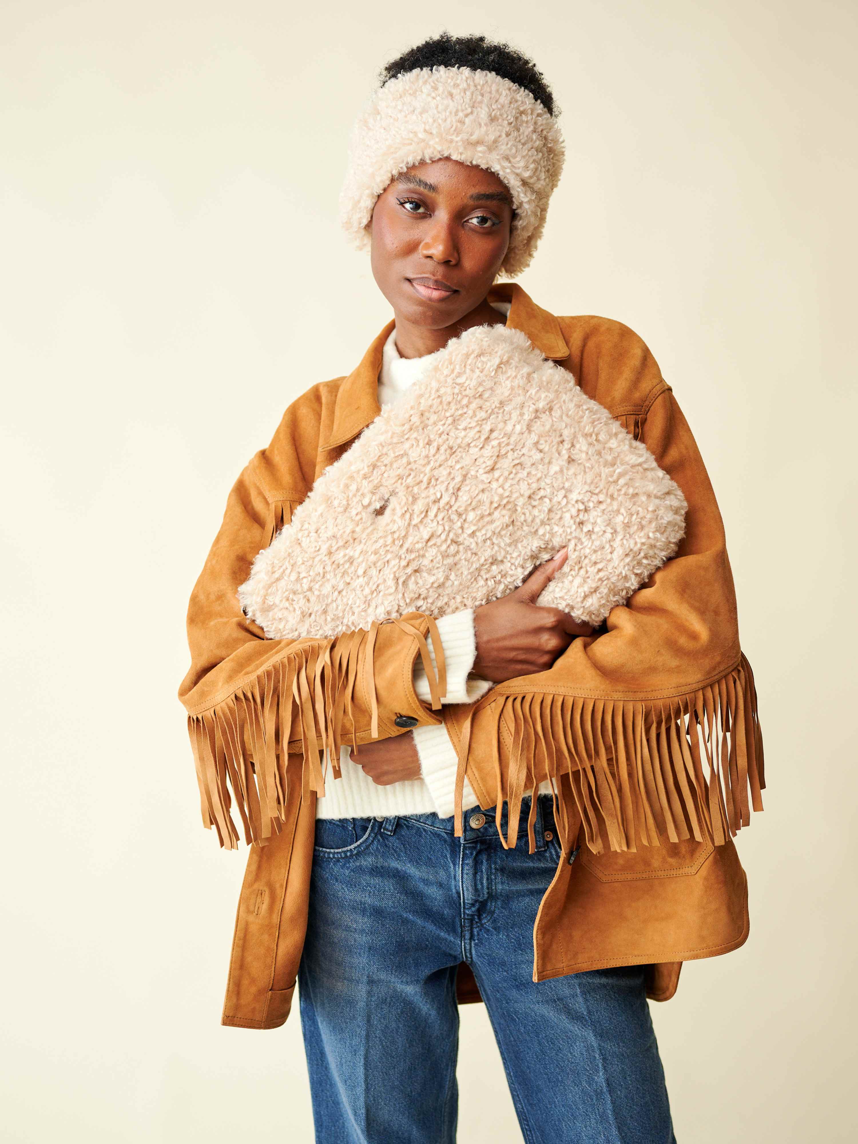 Pochette d'ordinateur - Teddy moumoute