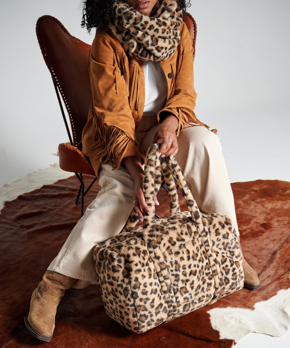 Sac weekender - Léopard thumbnail 2