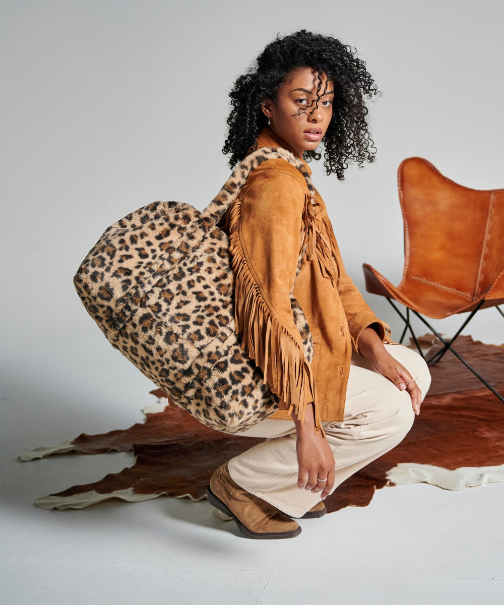 Sac weekender - Léopard thumbnail 3