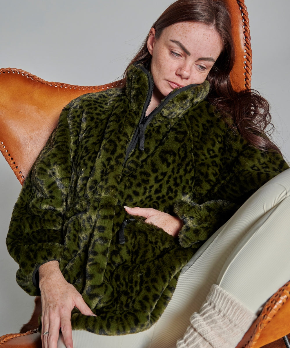 Sweater Léopard Kaki thumbnail 3