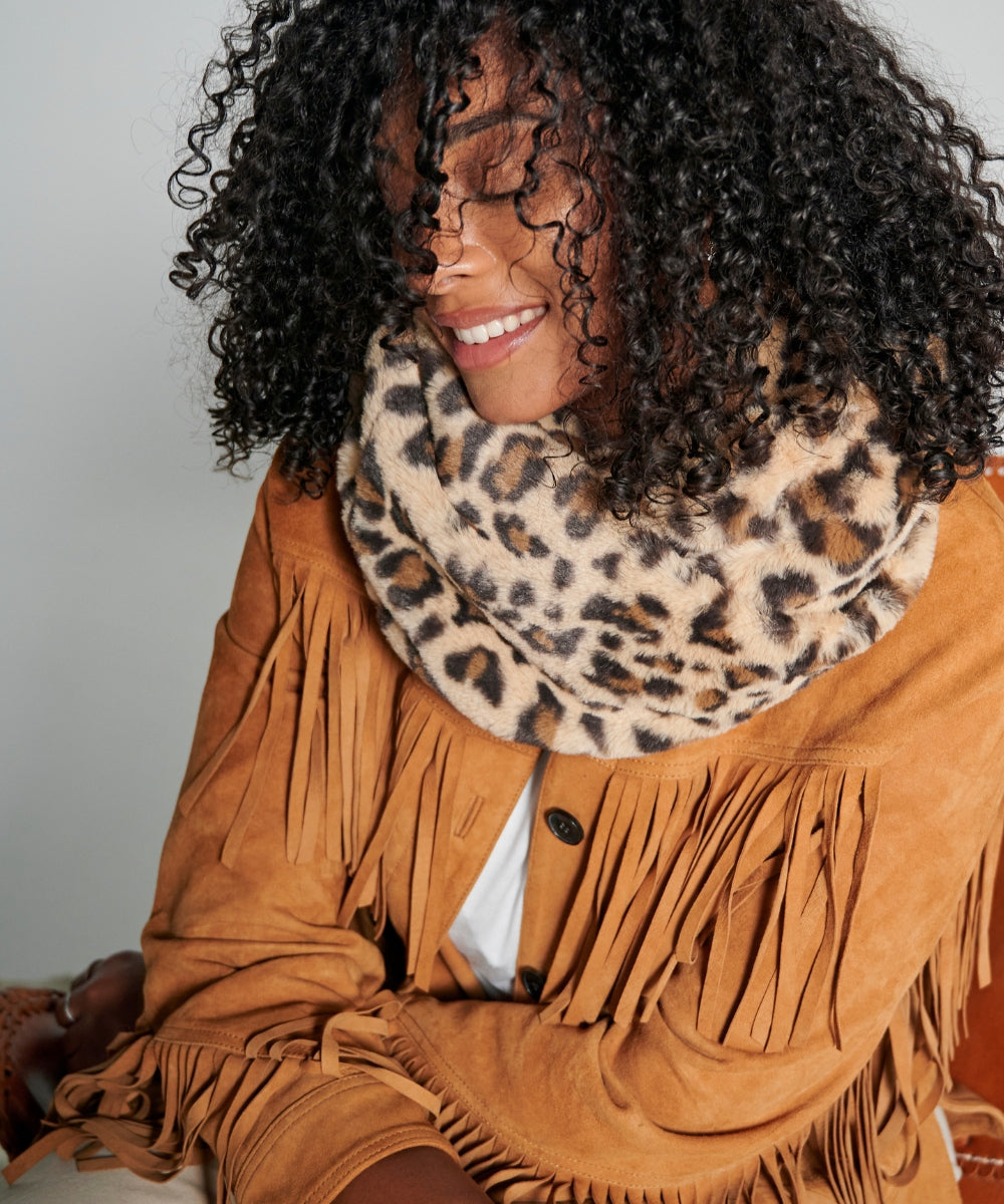 Tour de cou Fourrure - Léopard thumbnail 3