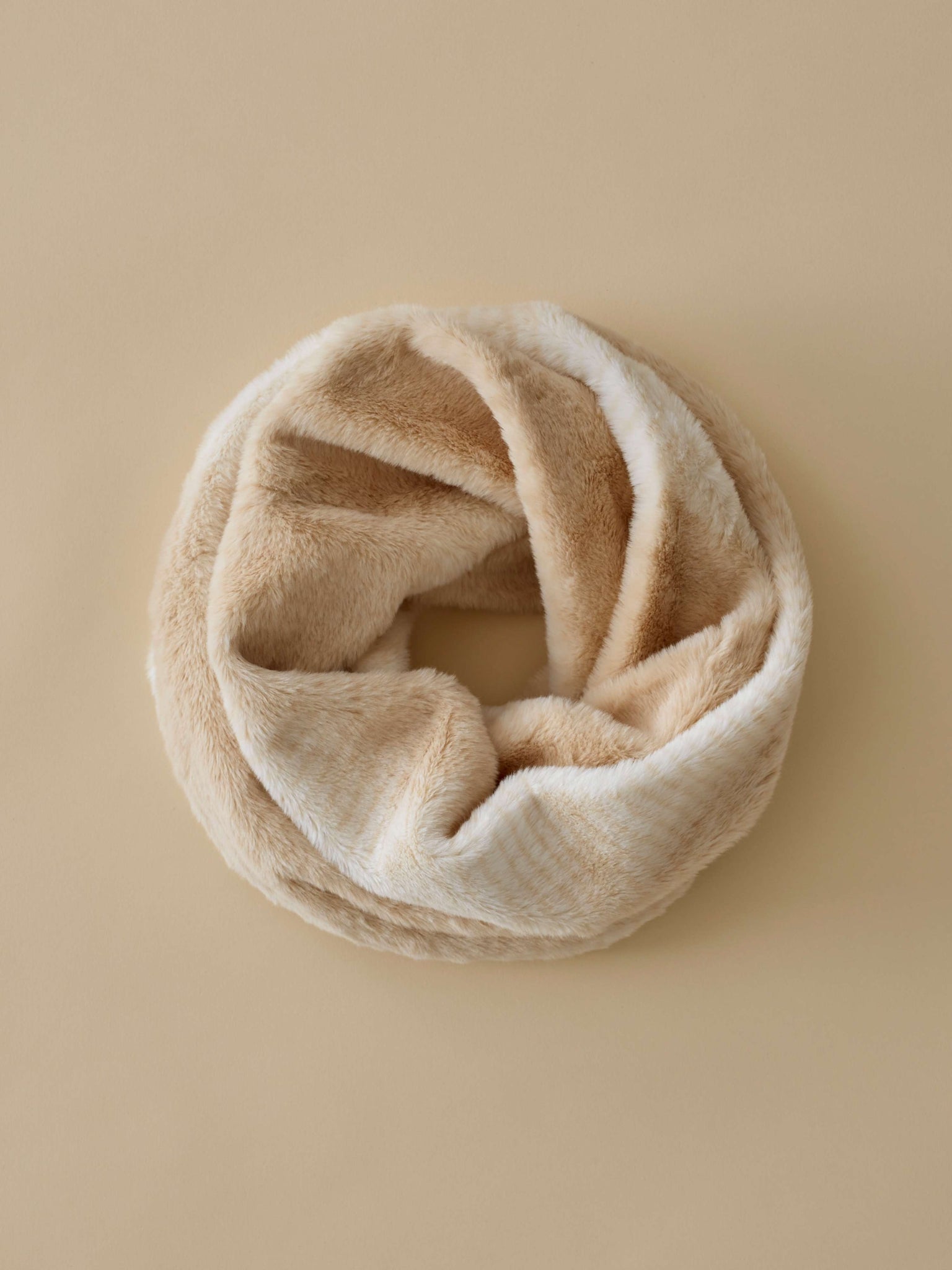 Mink Faux Fur Beige thumbnail 1