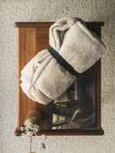 Plaid Polaire Yoga Beige