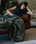 Fleece Blanket - Cosy Cypress Green