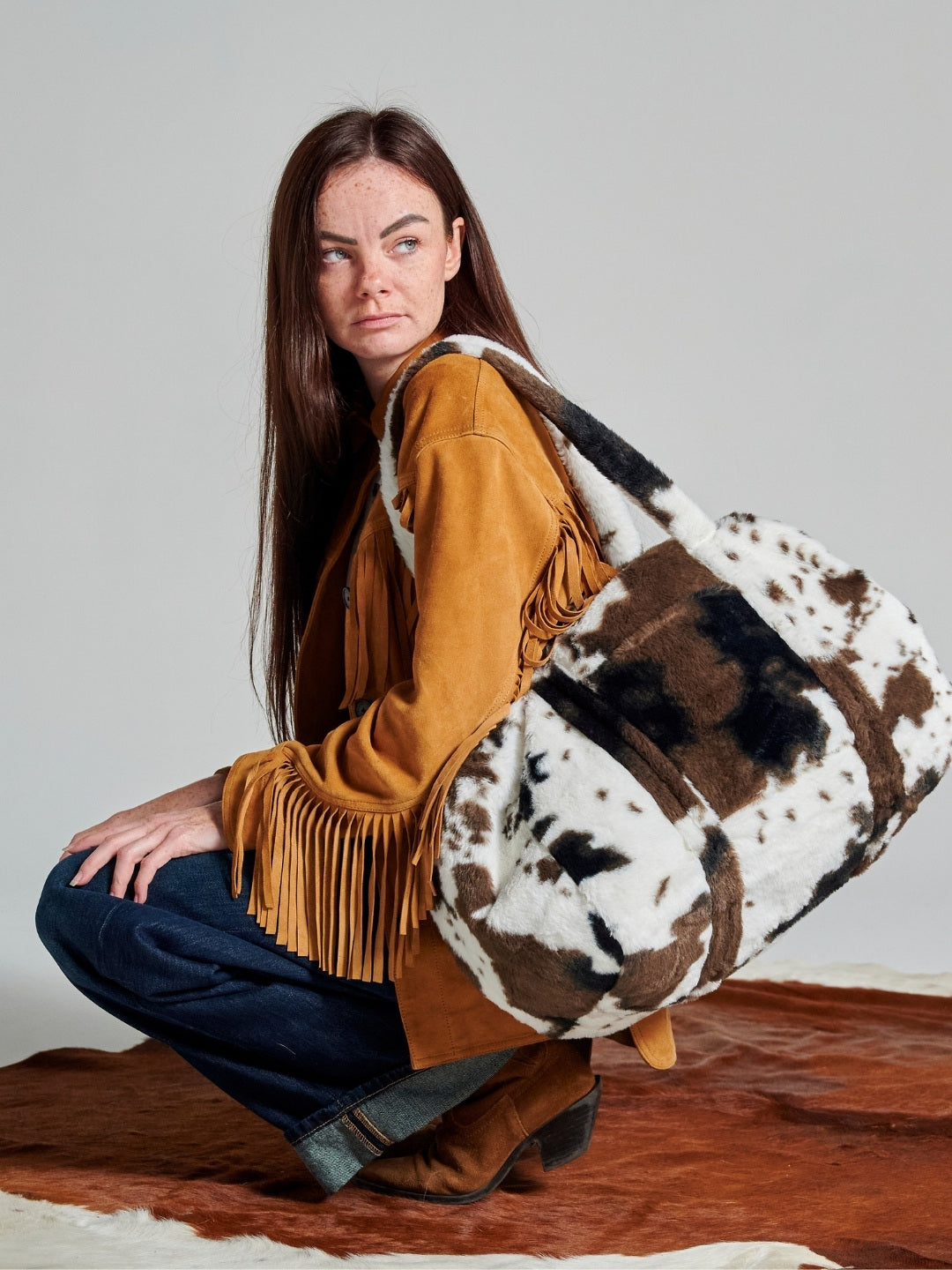 Sac weekender - Vache thumbnail 3