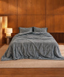 Dessus de lit Coton Indigo