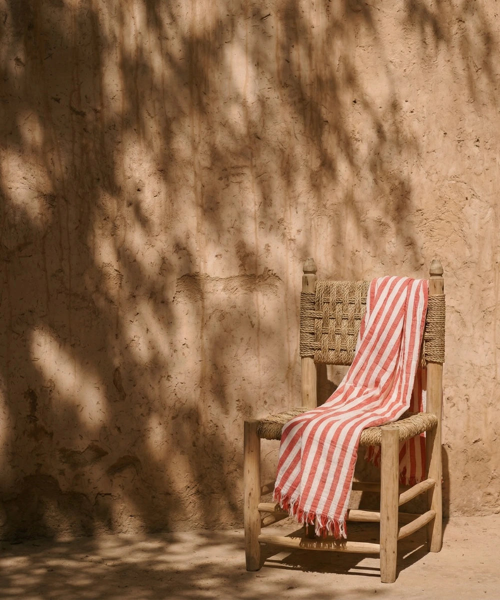 Red Striped Fouta