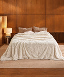 Faux Fur Pebble Bedspread
