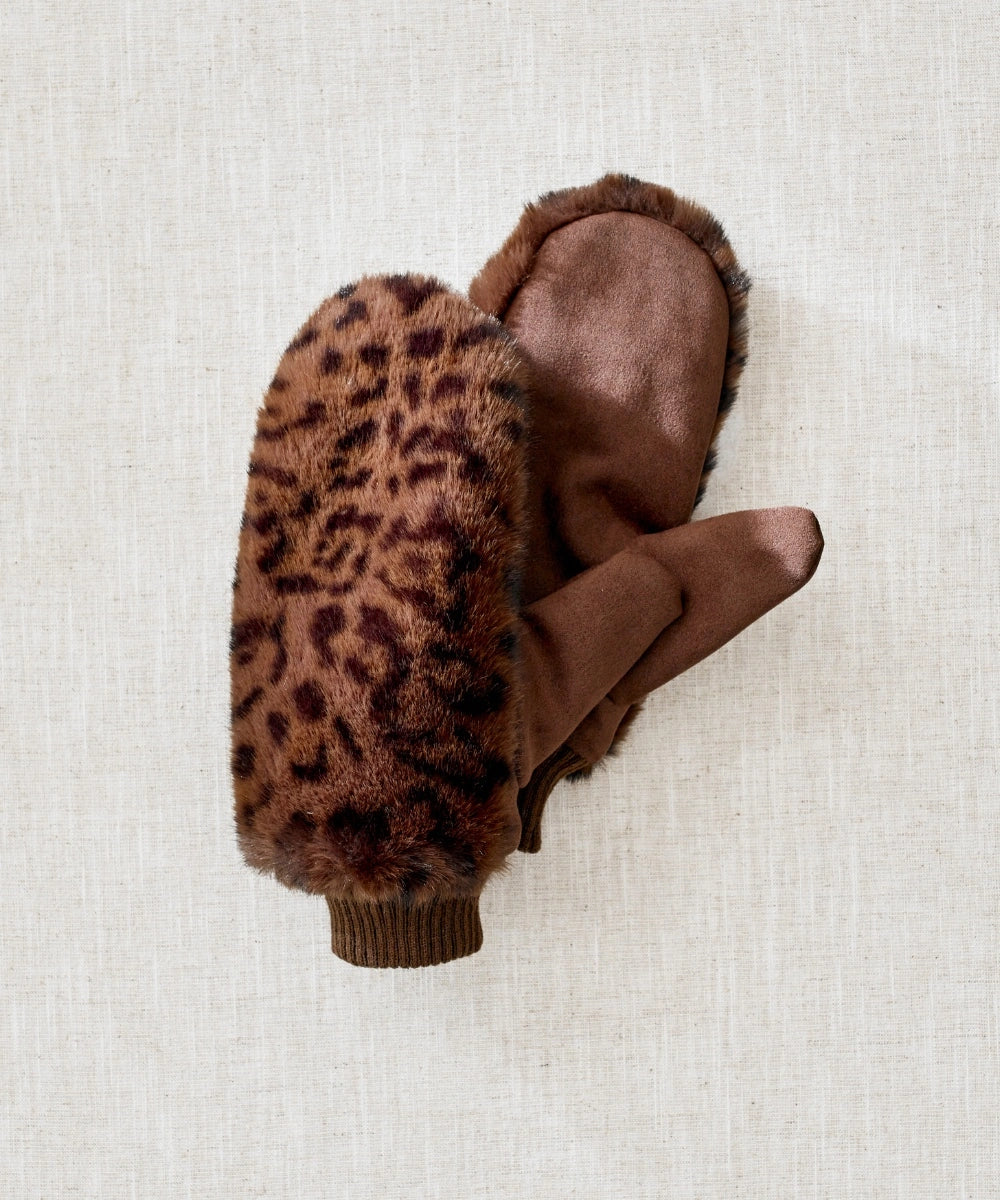 Pelzfäustlinge - Dunkler Leopard