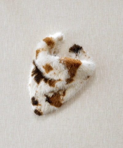 Bandana aus Kunstfell – Cow