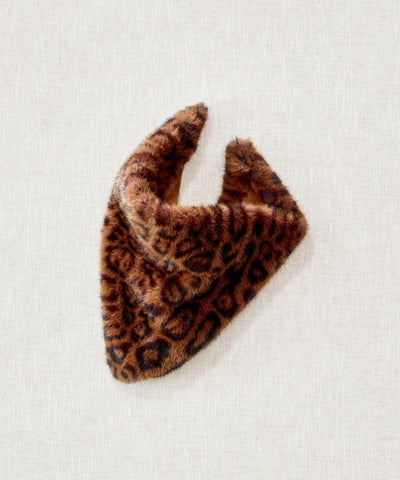 Bandana Fausse Fourrure - Léopard Brown