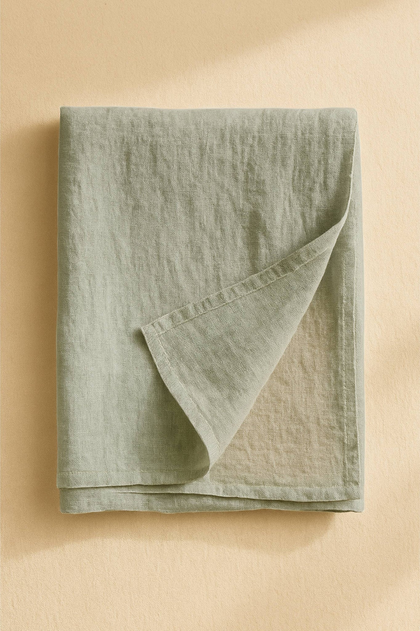 Fouta en lin Bixente Mint thumbnail 2