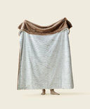 Fleece throw - Tigre beige