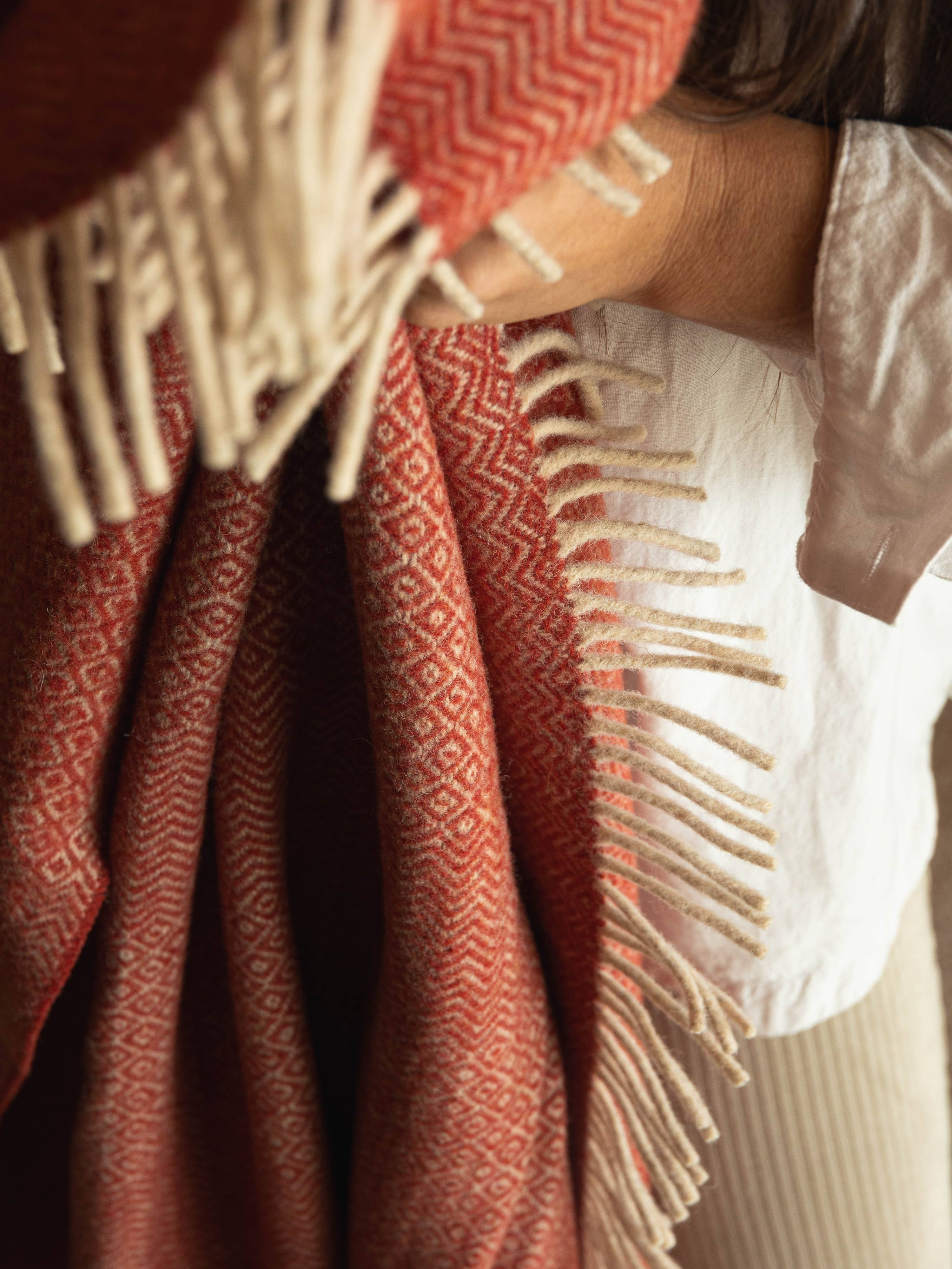 غطاء من الصوف الصناعي المطلي بالورنيش المتحد