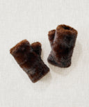 Fur Mittens - Chocolate