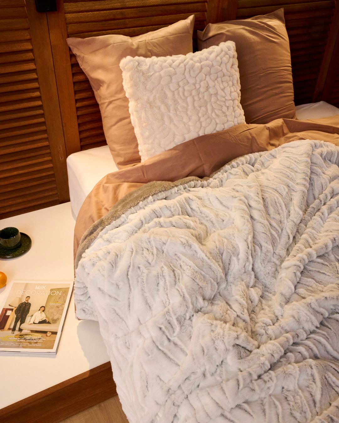 Couvre-Lit Queen Size Tigre Gris thumbnail 2