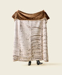 Plaid aus Kunstpelz Frisson Naturel braun