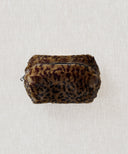 Trousse Fourrure - Léopard kaki