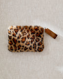 Pochette Zippée Leopard Prenium