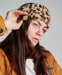 Bandeau fausse fouruure waro léopard pour un look stylé 