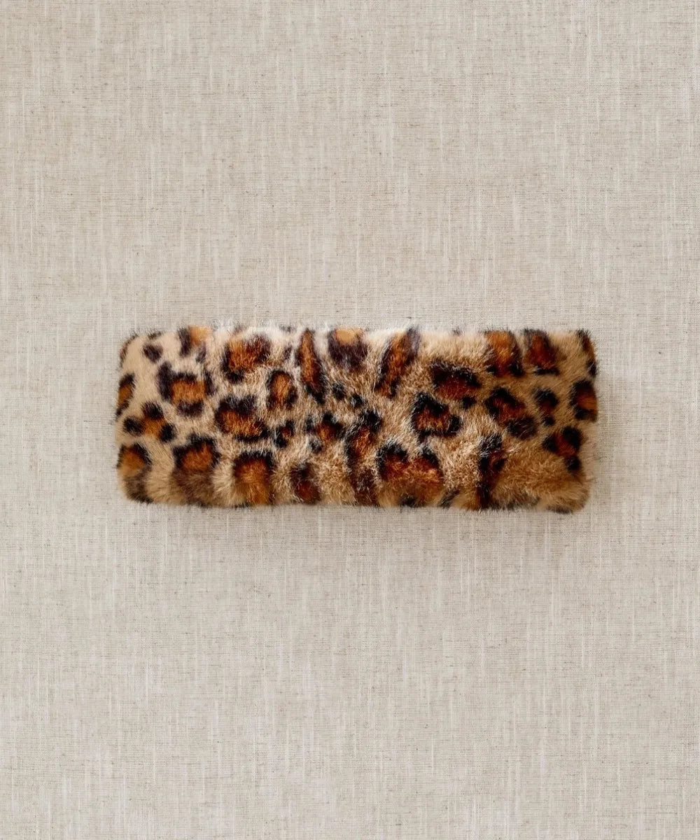 Bandeau Fourrure - Léopard Premium