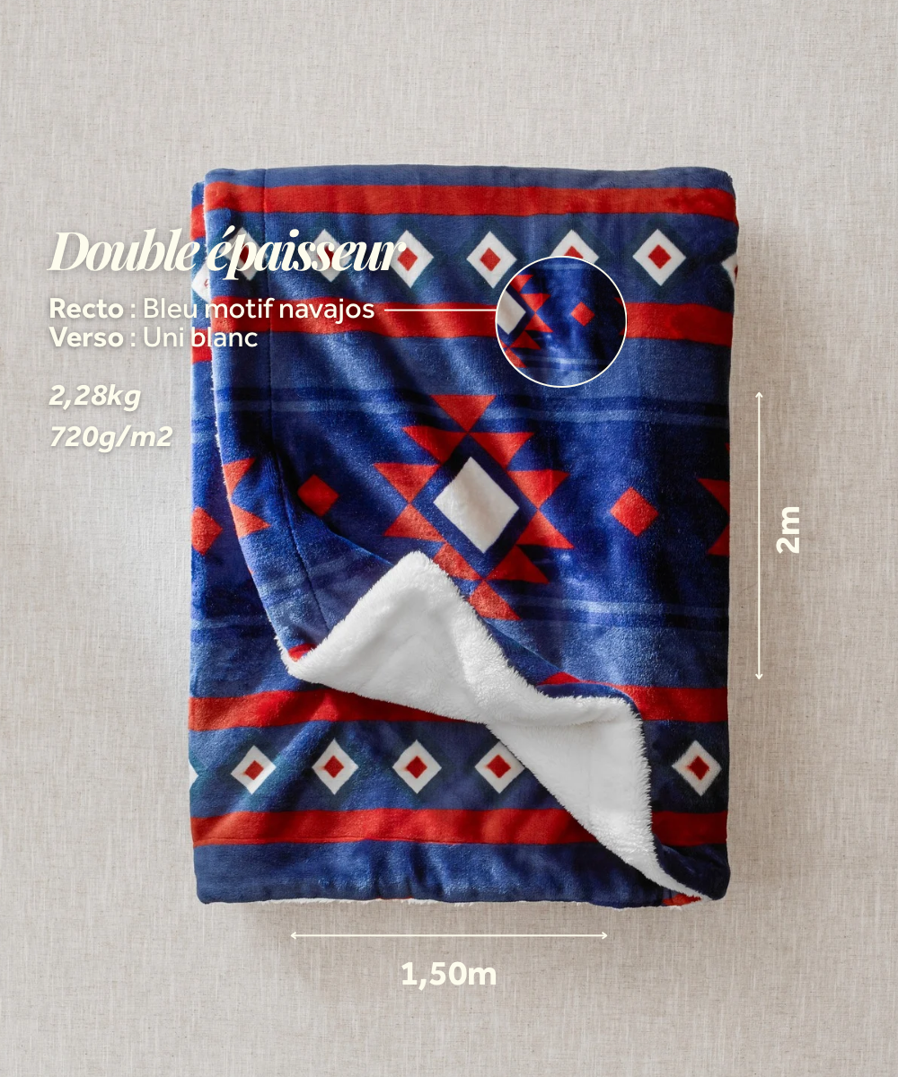 رمية من الصوف - نافاجوس بلو thumbnail 4