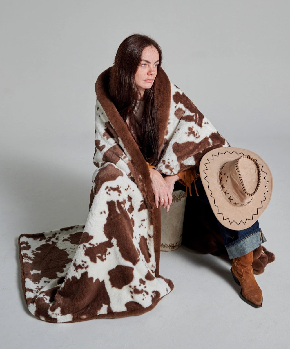 Plaid Fausse Fourrure - Far west thumbnail 5