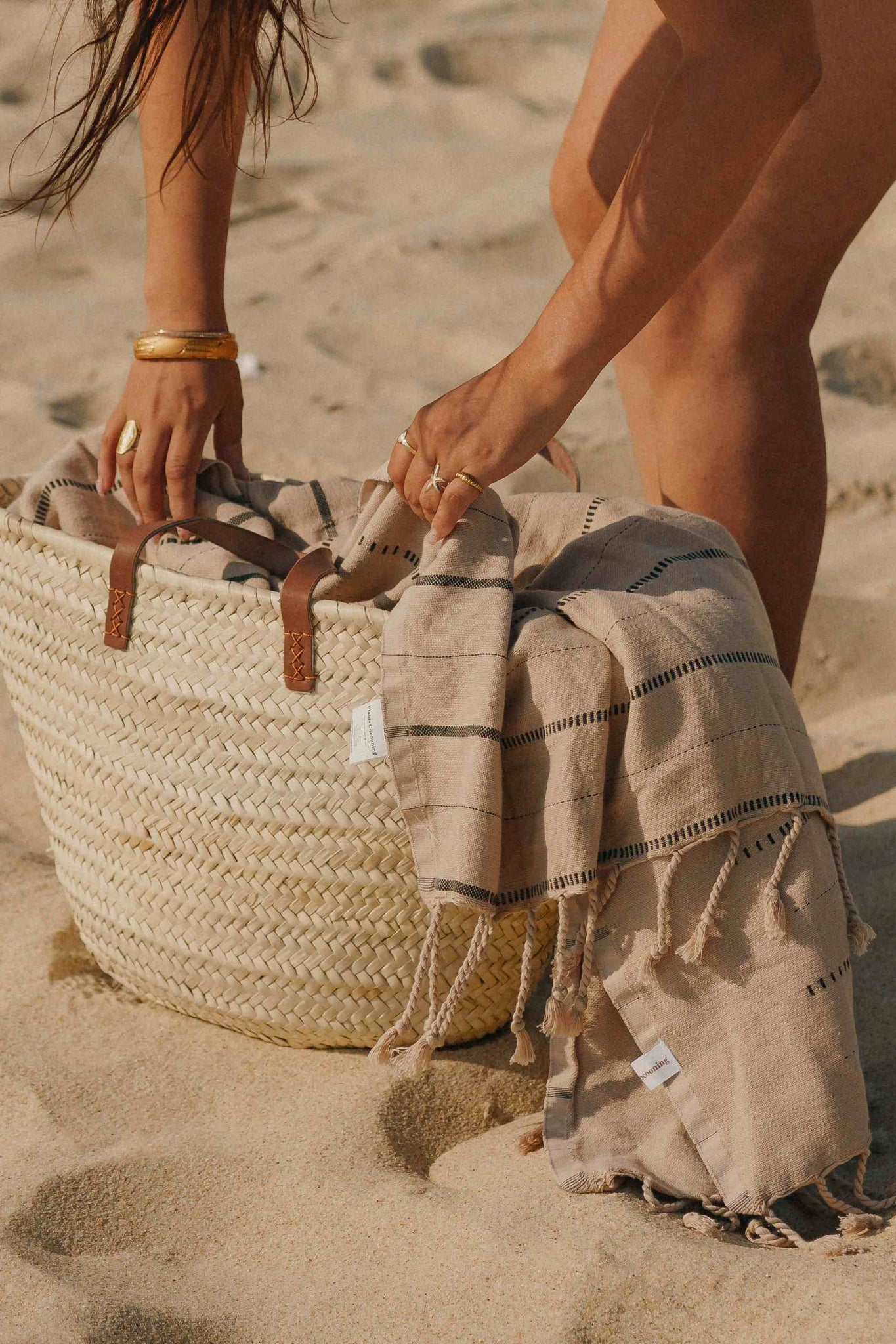 Fouta Coton Rayée thumbnail 3