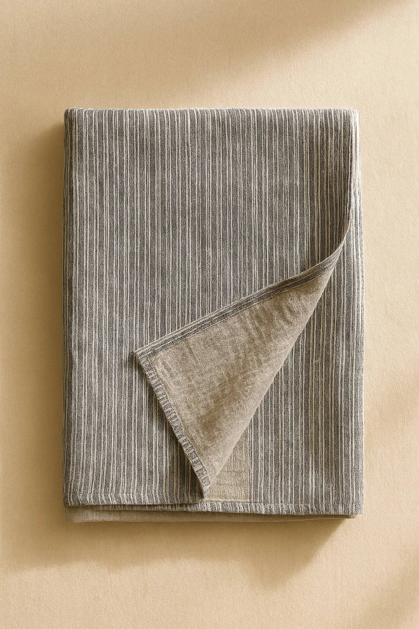 Leinen Fouta Bixente Grau thumbnail 2