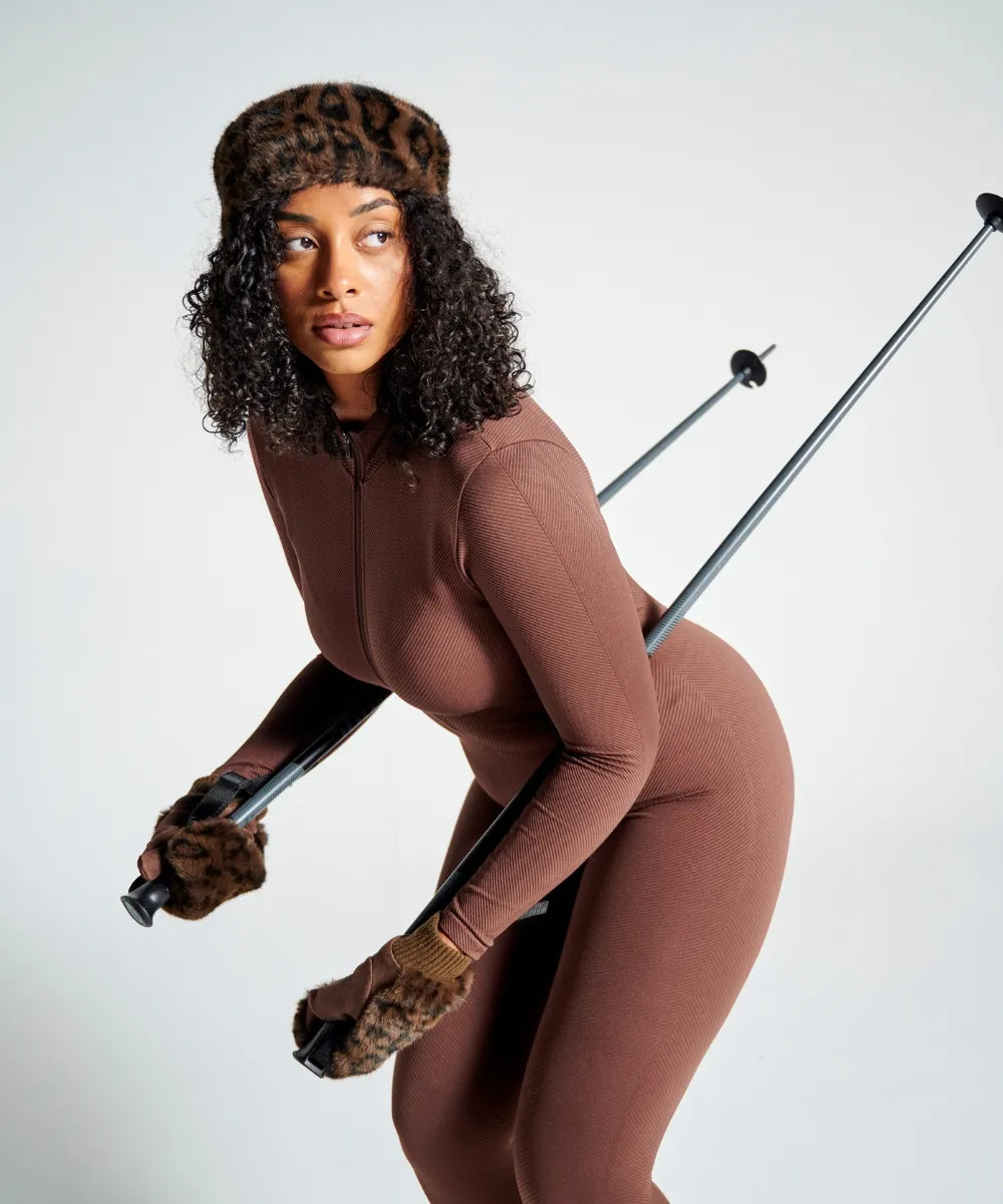 Bandeau Fourrure - Léopard foncé thumbnail 8
