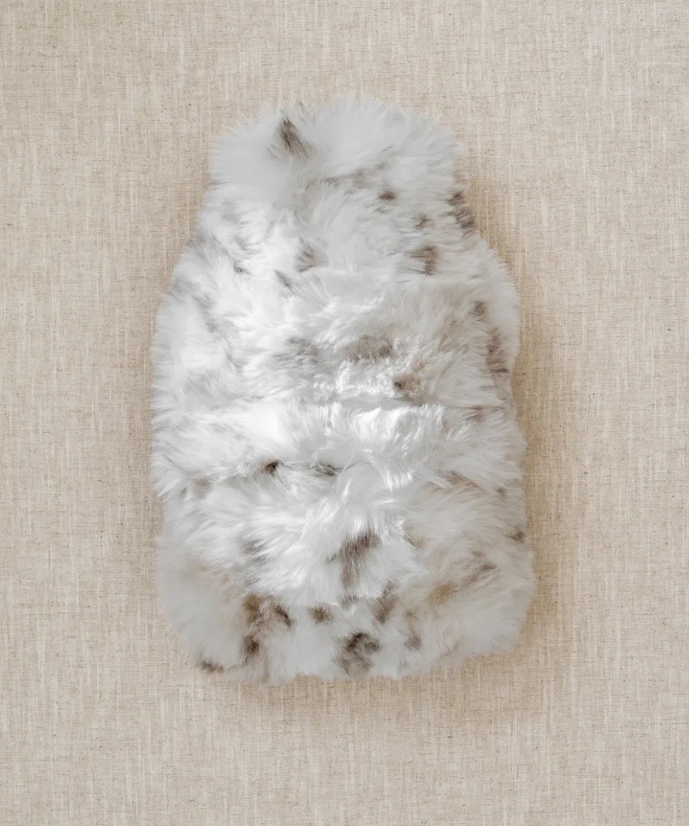 Furry Bodywarmer - Snow Leopard
