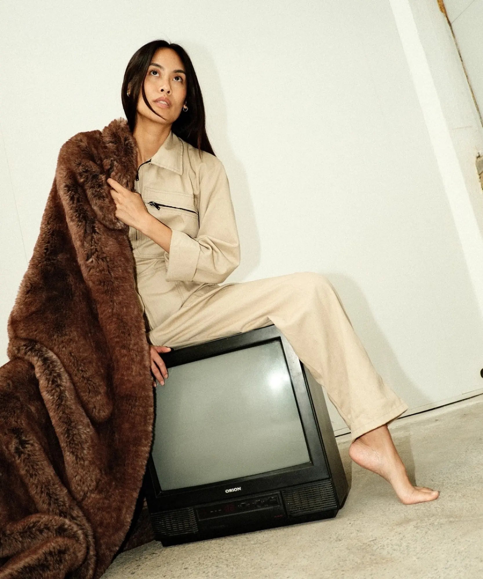 Plaid Fausse Fourrure - Sauvage thumbnail 2