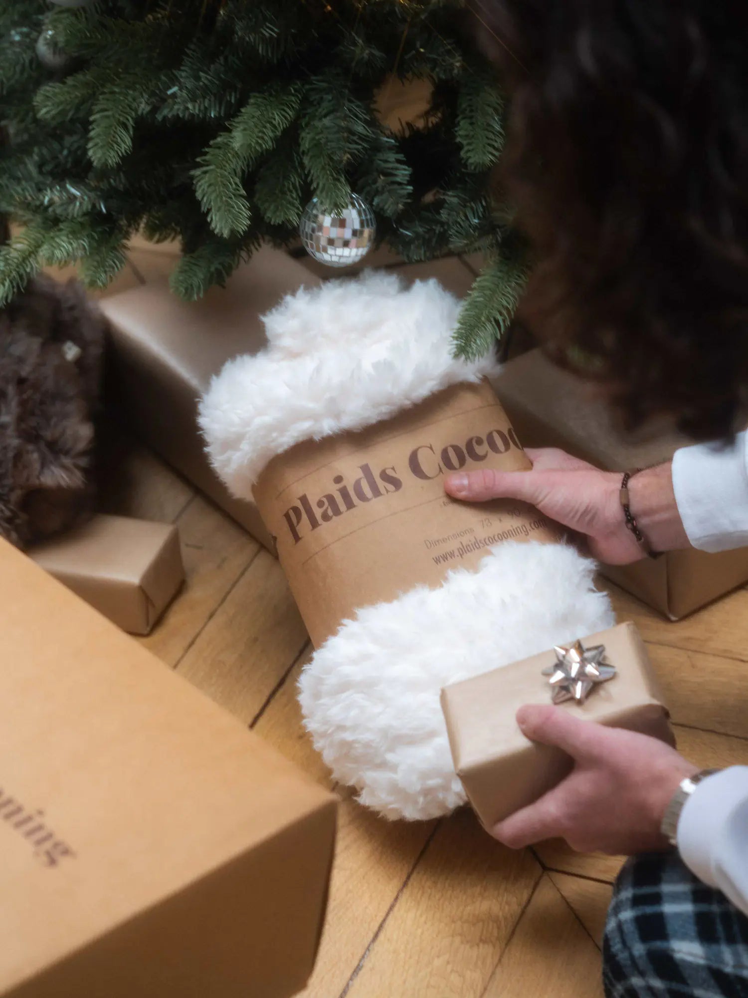 Plaid polaire bébé Berbère thumbnail 3