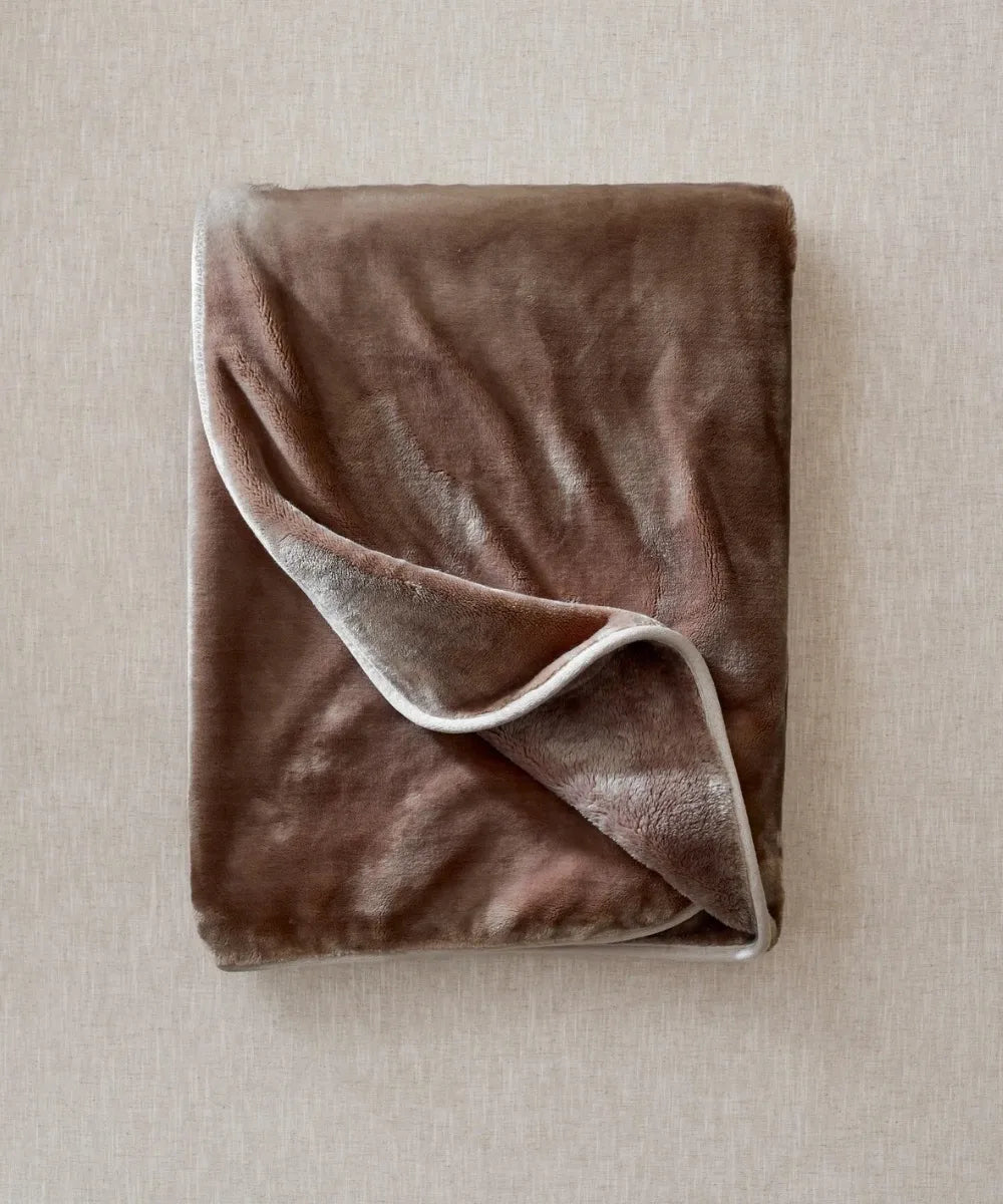 Plaid Polaire Cosy - Taupe thumbnail 3